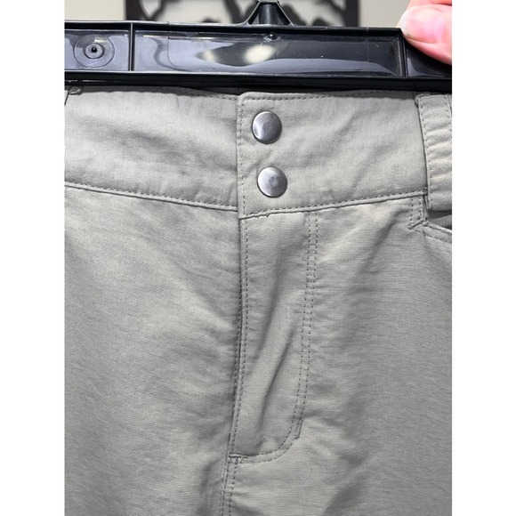 North Face Women 6 Mid Rise Khaki Athletic Casual Cropped Capri Pants - Picture 6 of 10